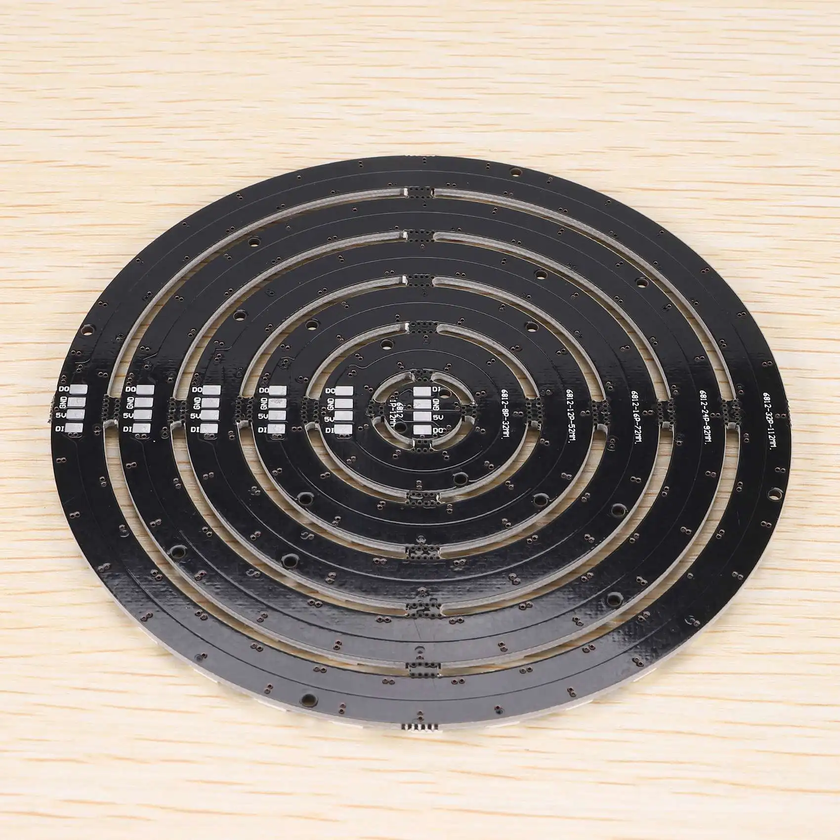 

A20F-WS2812 SK6812 Светодиодное кольцо 5050 DC5V Светодиодное кольцо «сделай сам» Встроенное адресное светодиодное кольцо RGB