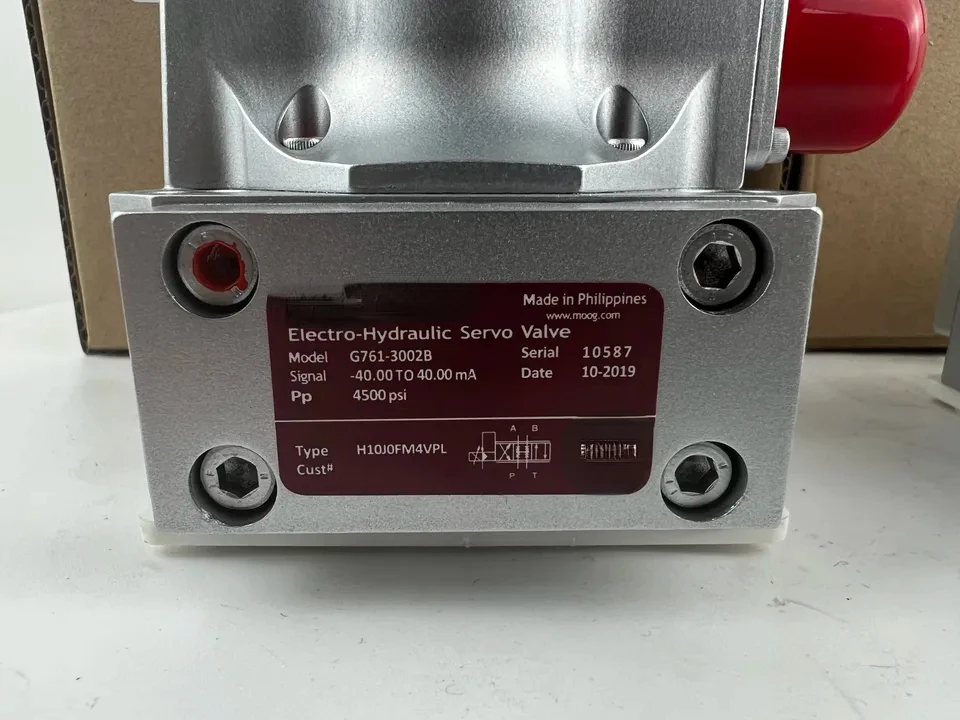 Hot Sale MO-OG G Series Hydraulic Valve G631-3801B P75FTFM4VBRM G761-3002B Proportional Servo Valve