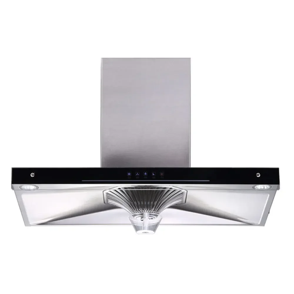 European Style Top Suction Range Hood T2 Touch Hood Large Suction Kitchen Extractor Hood