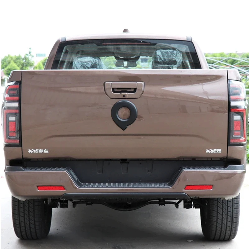 GWM Ute Pickup Front Griller Rear Trunk Poer Logo Badge Emblem Sticker Trim for Great Wall POER Accessories 2020 2021