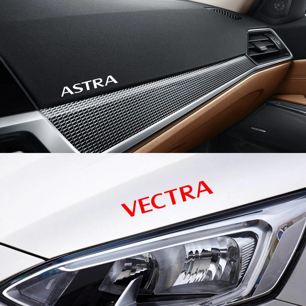 سيارة الفرامل الفرجار شارة ملصق ، اكسسوارات السيارات غطاء لصائق ، أوبل أسترا H J G إنسيجنيا كورسا C D فيكترا B موكا فيكترا C ، 6 قطعة