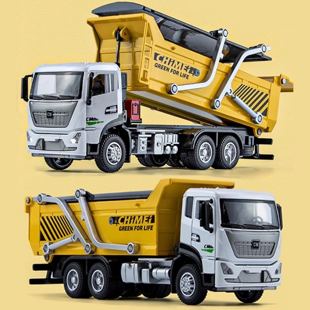 

Масштаб 1:32, автомобиль, блокпост, транспортный грузовик, модель игрушечных дверей, открытые модели инженерных автомобилей из сплава, детские украшения для хобби