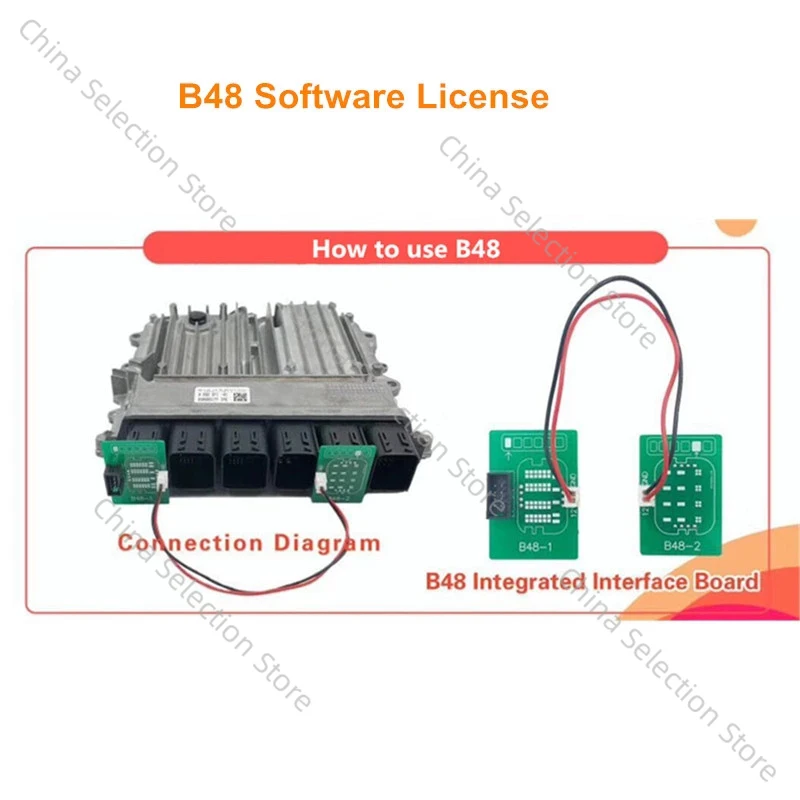 YANHUA Mini ACDP B48 & MSV90 ISN Reading via OBD Software Authorization A51B (Not including integrated interface board)