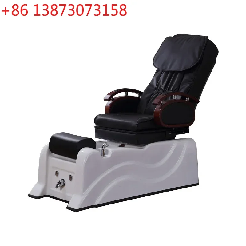 Wholesale Sale Spa Massage Chair Pedicure Machine Chair White Base With Basin Can Lie Flat And Side