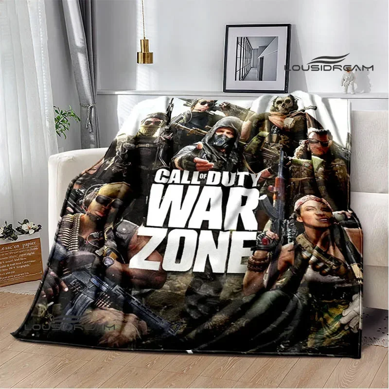 Game code, call of duty blanket Warm Flange Soft and comfortable blankets Home travel bed linings Birthday Gift