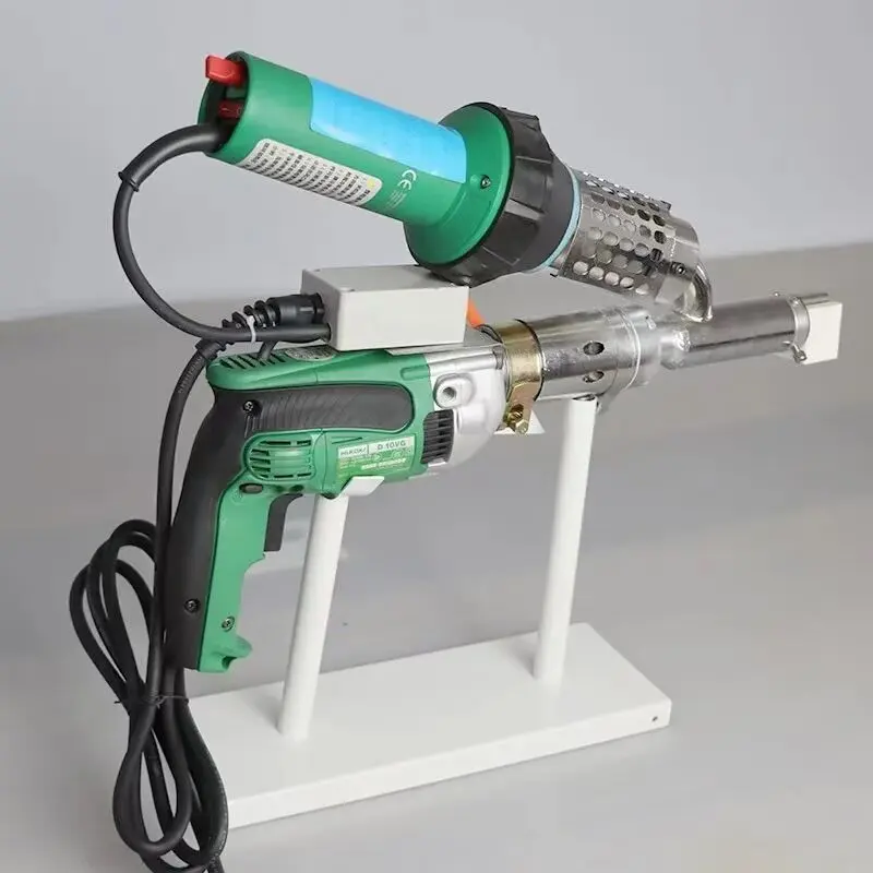 

600Q Extrusion-type Plastic Welding Gun PP/PE Geotextile Membrane Hot Melt Large Welding Gun