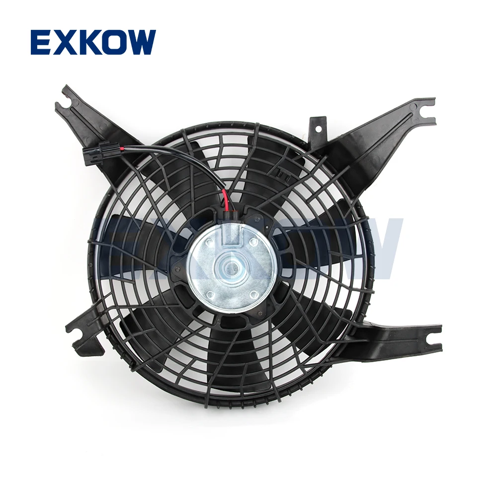 Air Conditioner Condenser Fan Motor And Shroud for Mitsubishi Pajero Montero 3 4 III IV V73 V75 V77 V78 2000-2015 MR500911