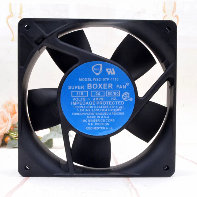 

H BOXER AC115V WS2107F-1110 12038 металлический высокотемпературный осевой вентилятор для шкафа