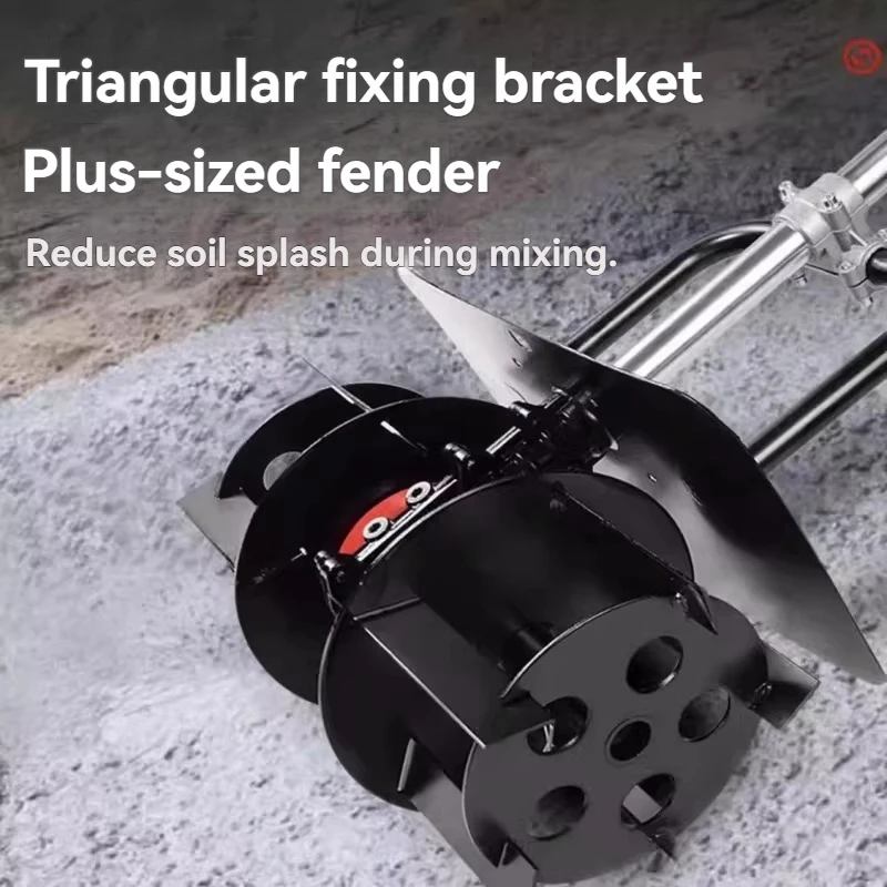 Concrete Handheld Cement Mixer Mortar Silt Duster Electric Small Mixing Ash Artifact Ash Mixer