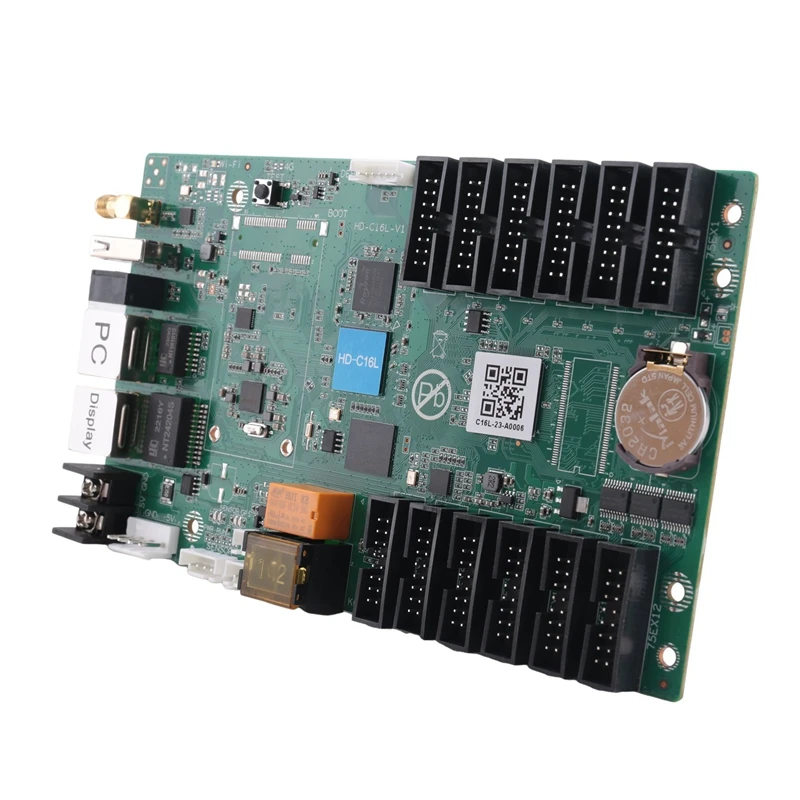 Asynch-Full Color LED Screen, HD-C36C, Wi-Fi, Cartão de Controle, Maior 8192 Maior 1024, Durável, Controle Mobile App, Full Color