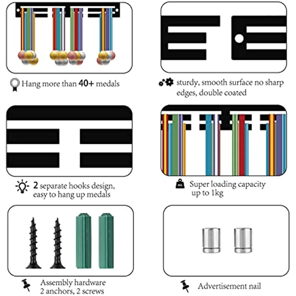 الاكريليك حامل ميدالية الترياتلون ميدالية حامل عرض الرف حامل جدار جبل شماعات السباحة دراجة تشغيل معلقة ل homeatal tes الميدالية