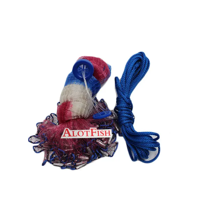 Most Popular Rainbow Monofilament Nylon Fishing Cast Net