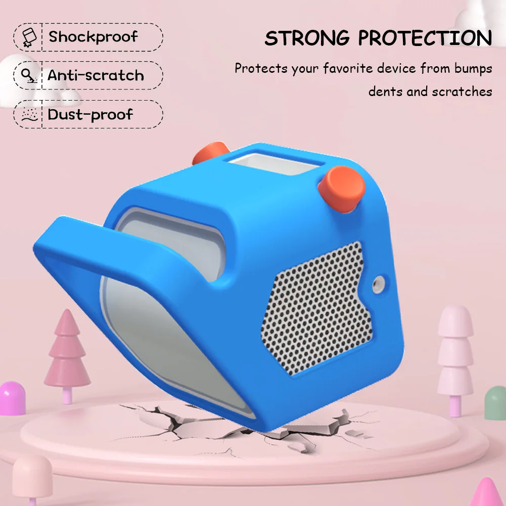 حافظة سيليكون لمشغل يوتو ، صندوق حماية للسفر ، حقيبة حمل مانعة للانزلاق بمقبض ، واقي مشغل الصوت ، الجيل الثالث