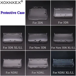 In Bulk Plastic Clear Crystal Protective Hard Shell Skin Case Cover For 2DS 3DS New 3DS XL LL NDSL NDSI XL LL Console