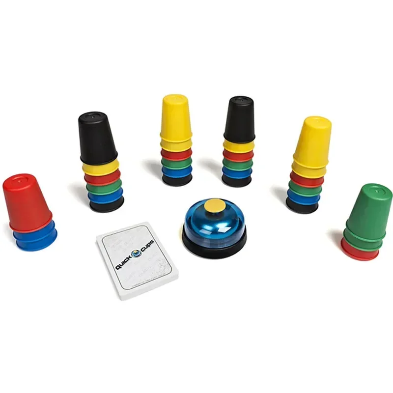 Quick Cups Competitive Cup Stacking And Flying Cup Stacking Children's Tabletop Game SpinMasterGame Tabletop Game