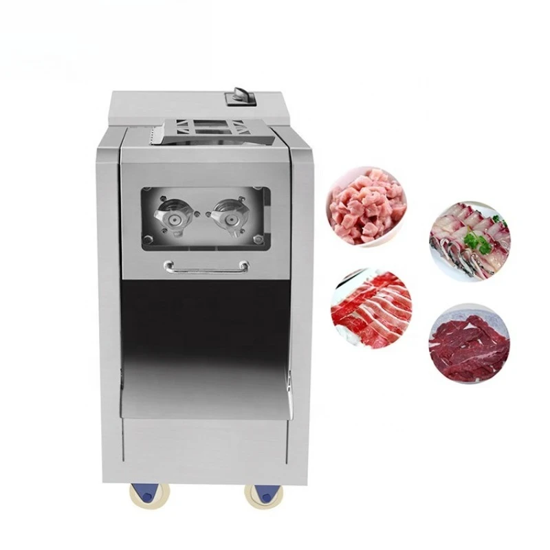 Commercial stainless steel meat cutter, meat miner, steak beef cutter