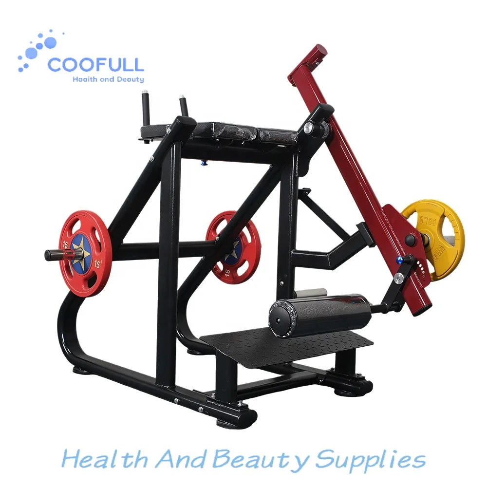 Coofull Factory Direct Sale Standing Leg Curl Machine Training Machine Plate Loaded Commercial Gym Equipment Strength Trainer