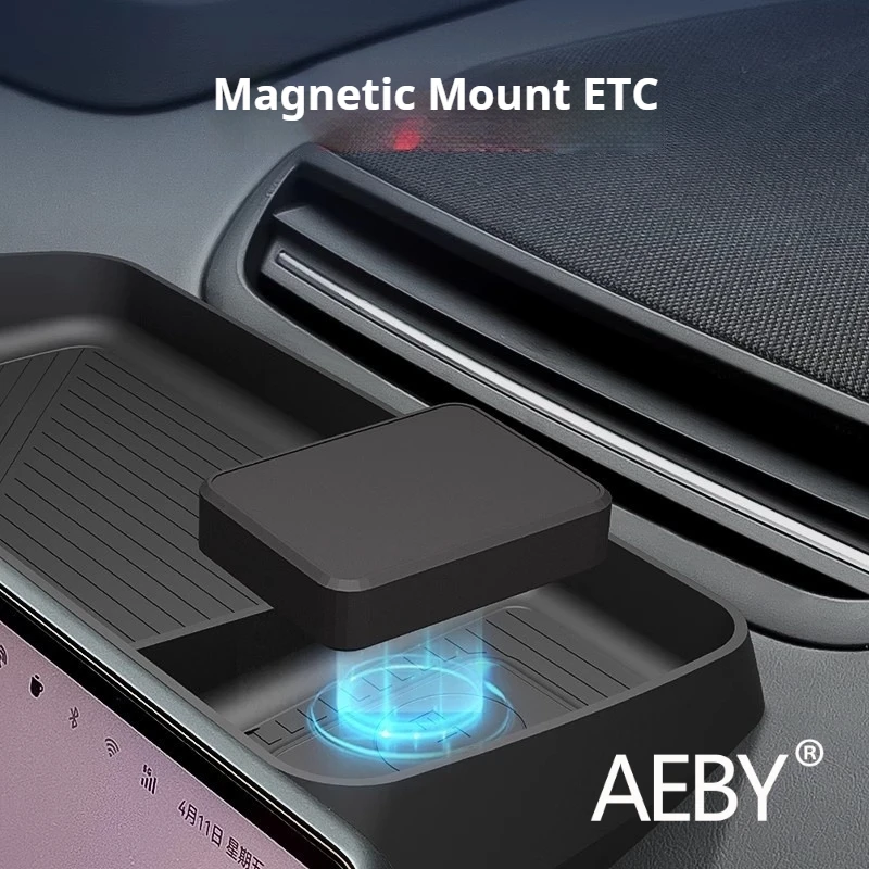 AEBY For ZEEKR 007GT 2024 2025 Dashboard Storage Box Behind Screen Silicone Organizer Custom Fit Car Interior Accessories