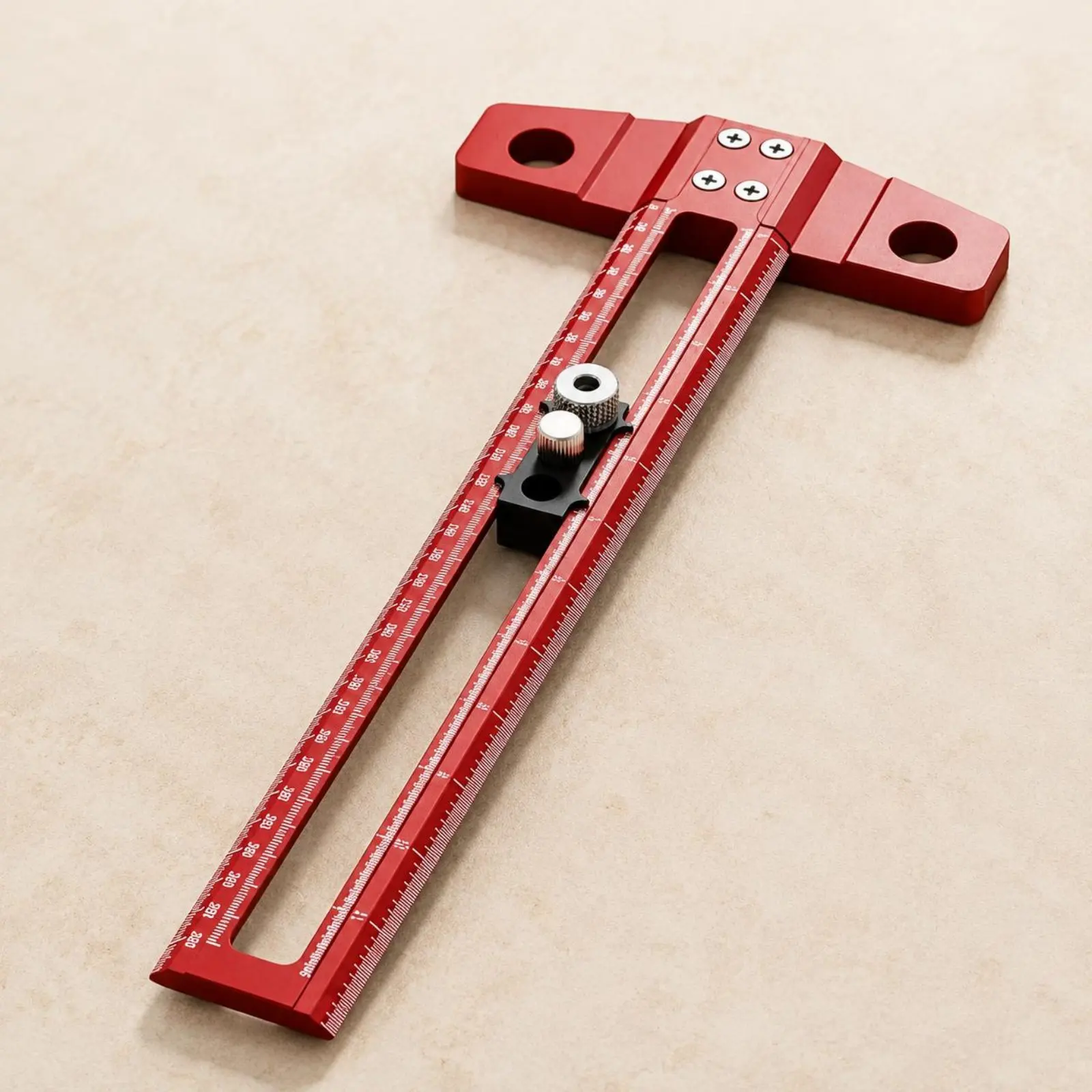 T-Square Ruler Drill Hole Guid - огляд і ціна Workshop Marking Tools