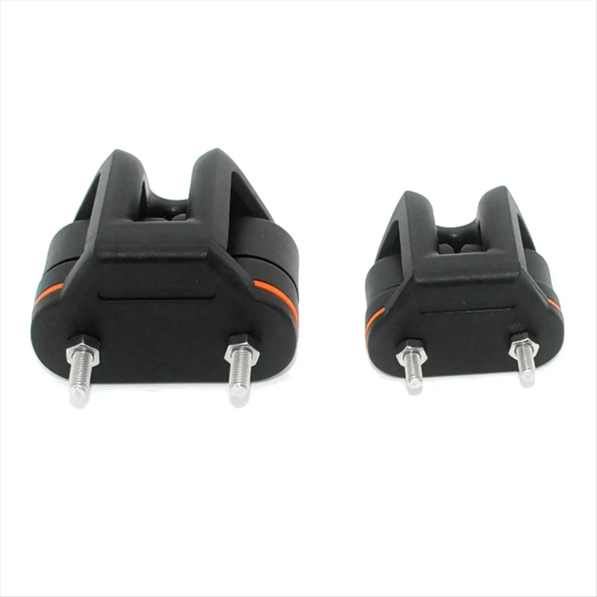AD45 Boat Cam Cleat Fast Entry Ball Bearing Cam Splint Guide Ring Cable Loop Rope Sailing Boating Kayaking Fishing Small