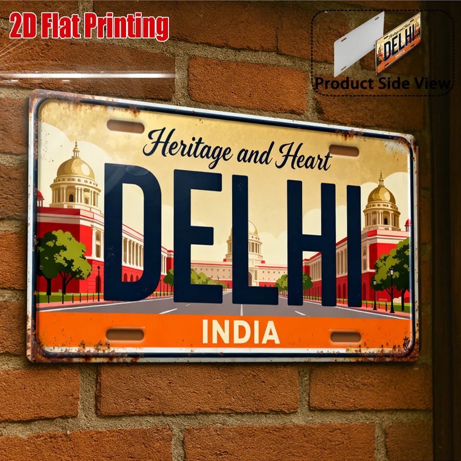 Металлическая табличка в винта – обзор и цена Home Decor Delhi