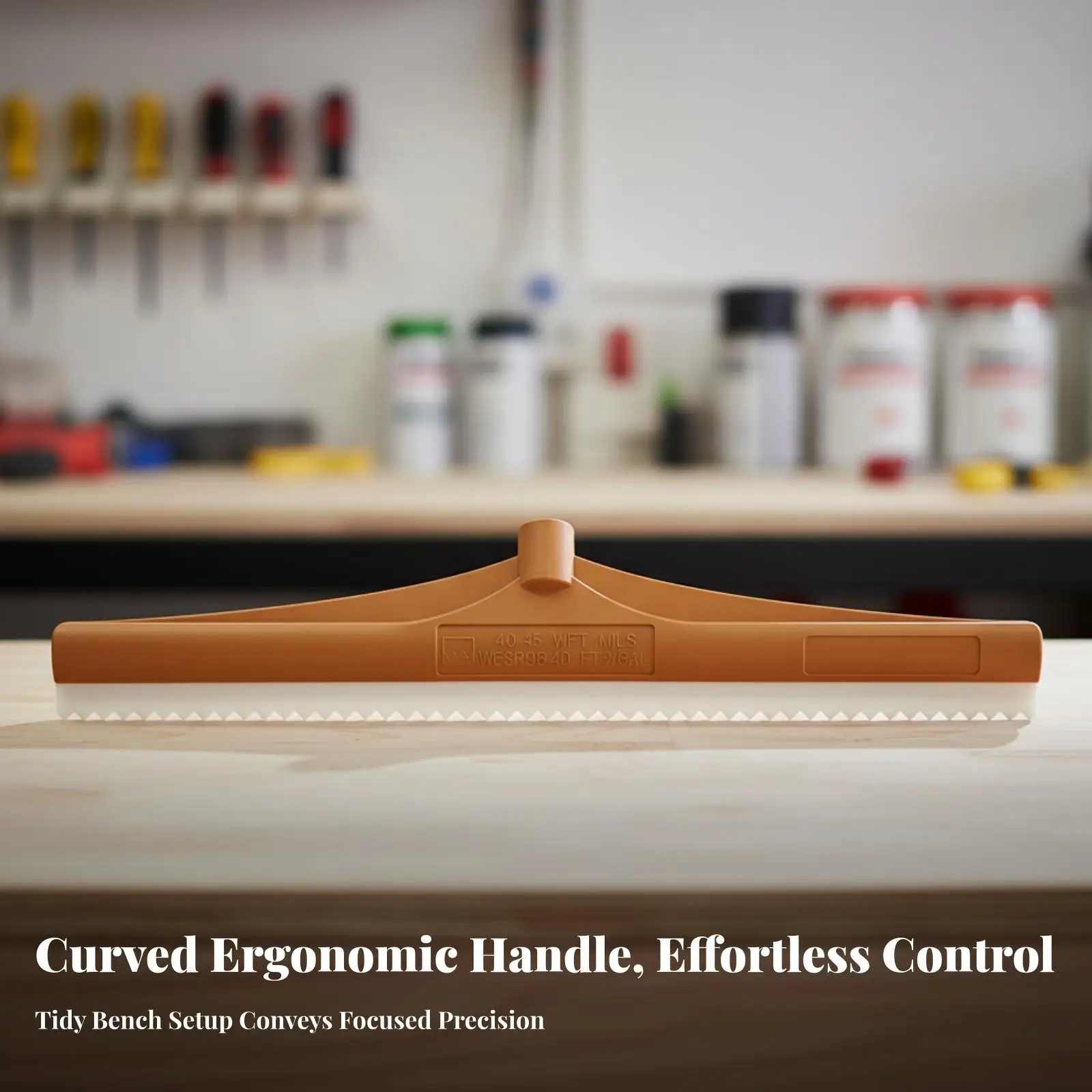 Large Flexible Paint Spreader for Floor Priming Smooth Leveling Tool for Professional Projects