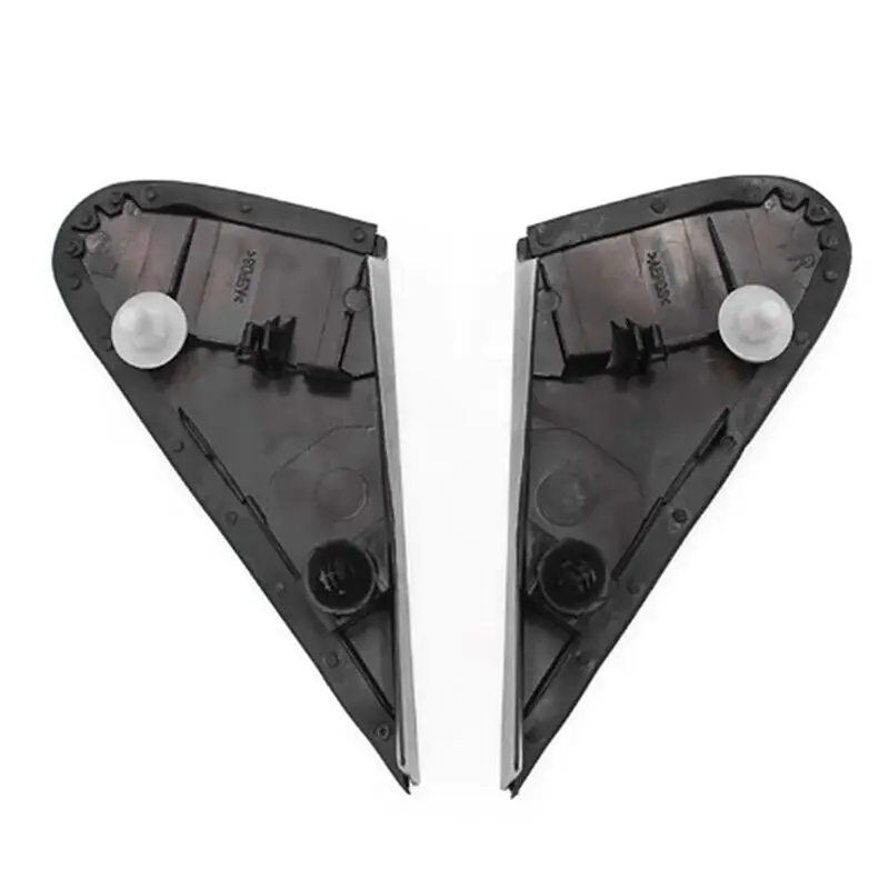 Reliable-1 Pair Rearview Mirror Side Triangle Plate Rearview Mirror Cover Corner Trim 60118-42010 For Toyota RAV4 2006-2012