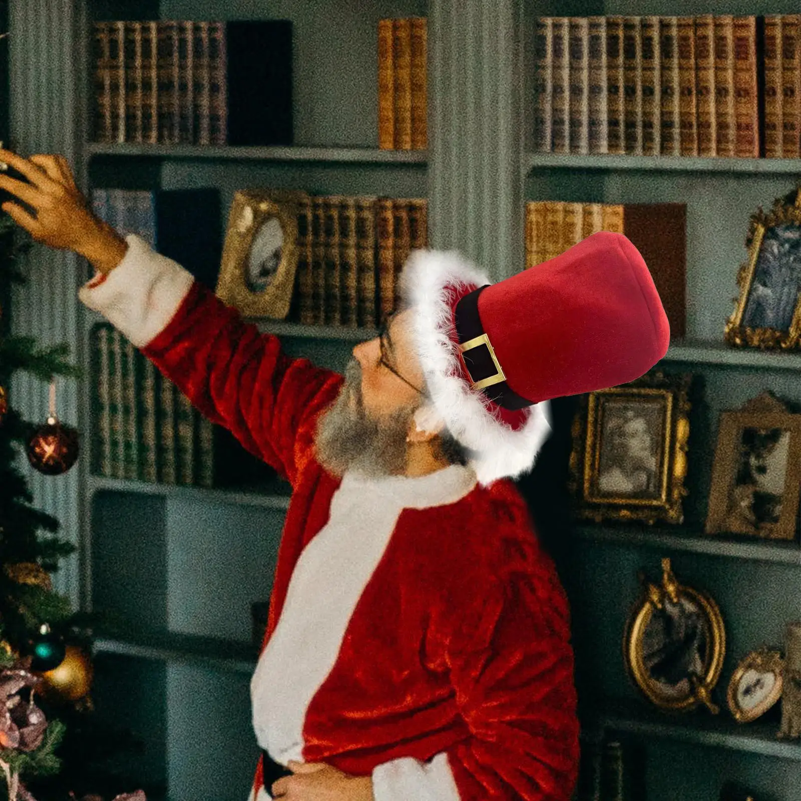 크리스마스 모자 크리스마스 의상 액세서리 경량 장식 산타