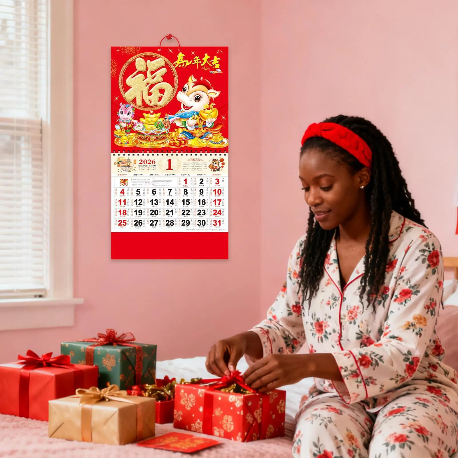 

Wall Calendar Monthly Organizer Hangable Decor Chinese Calendar Planning For Office School Classroom Family Dorm Room Home