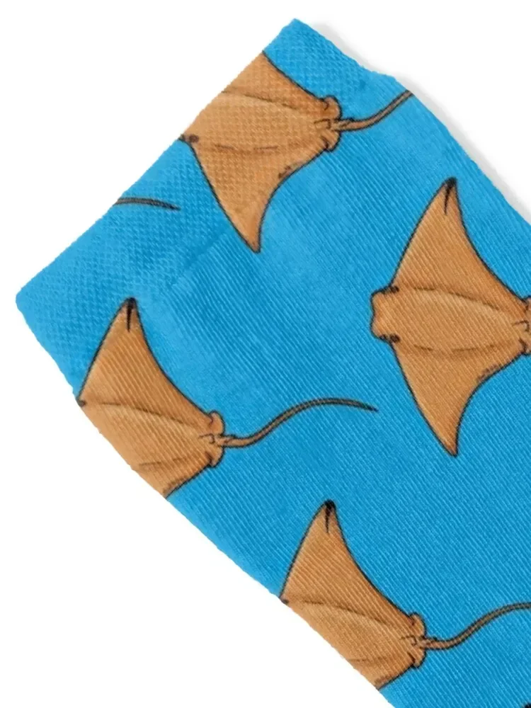 Cownose Ray Socks sheer heated winter thermal luxury Women's Socks Men's