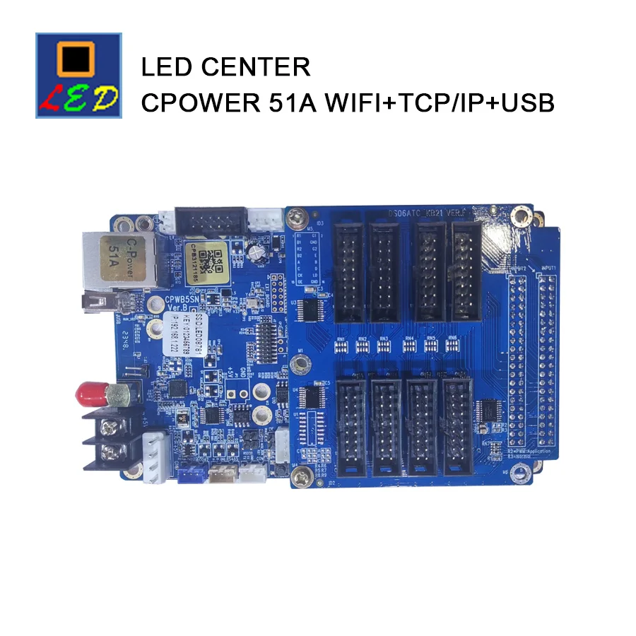 LED CENTER CPOWER51A-WIFI 5 series full color controller 4096-grade grey-scale LED DISPLAY