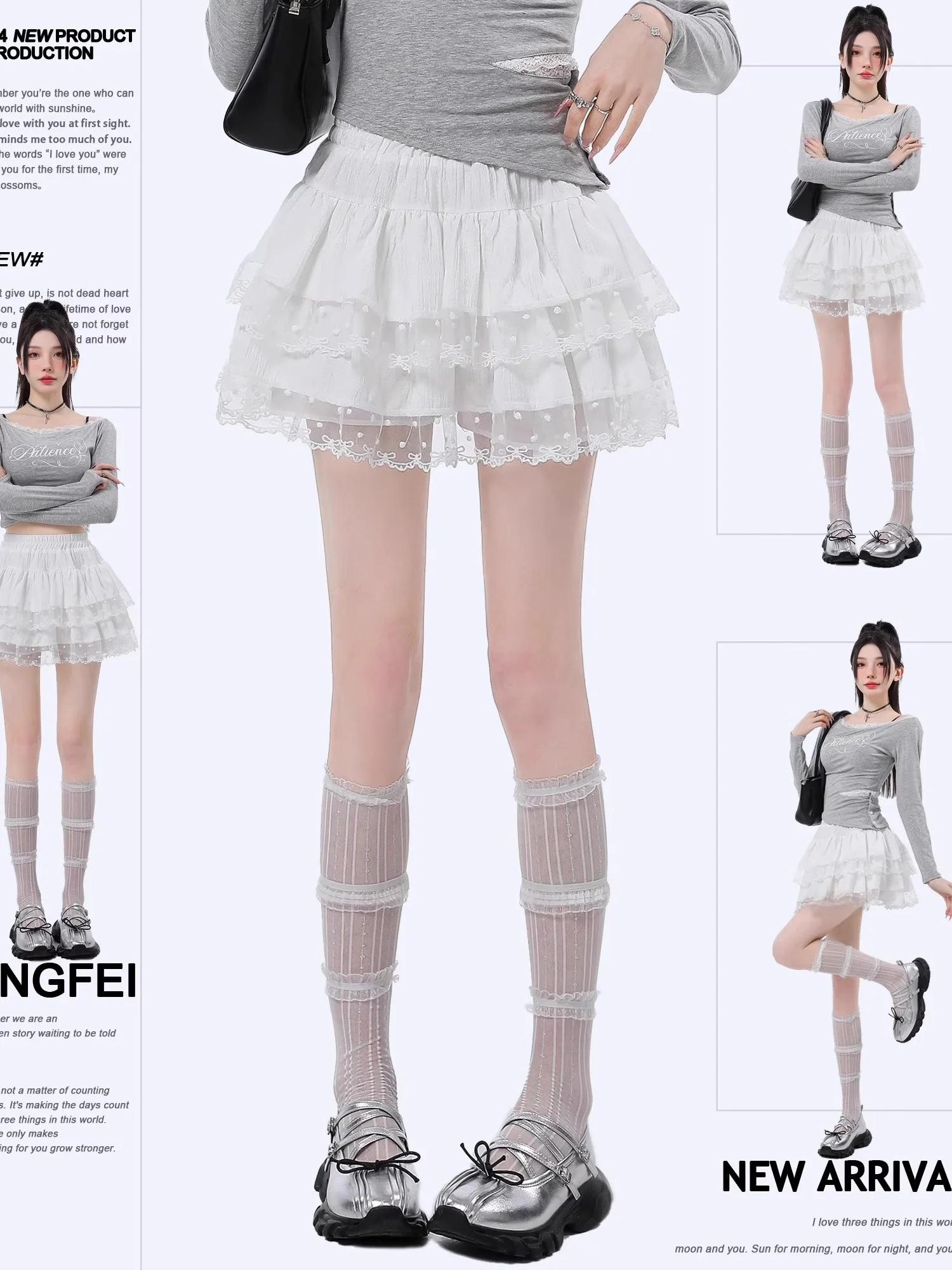 

Милая кружевная юбка Cake Sle f Женская балетная юбка Fairy Puffy ort Юбка небольшого размера с высокой талией Юбка трапециевидной формы Повседневная одежда