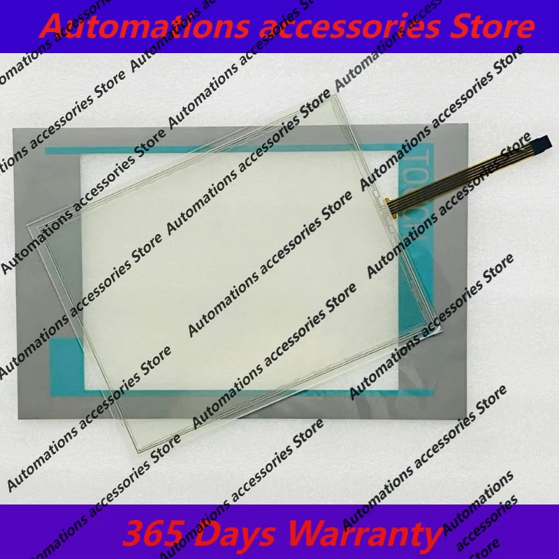 Touch Screen Panel Glass Digitizer for 6AV7861-2TB10-1AA0 6AV7861-2AB00-2AA0 6AV7861-2TA00-1AA0 + Overlay Film
