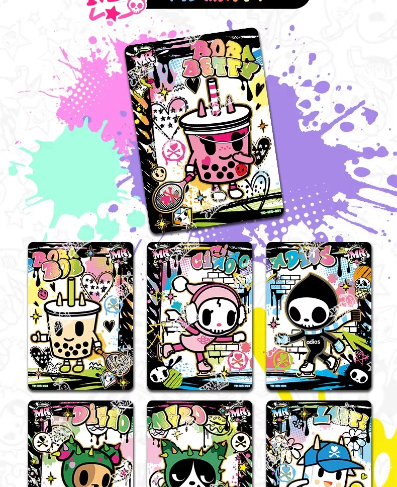 Kayou Tokidoki Unicorn Collectible Cards Wonder Journey Series 1 Full Box 18 Packs Hobby Trading Card Set For Adult Collectors