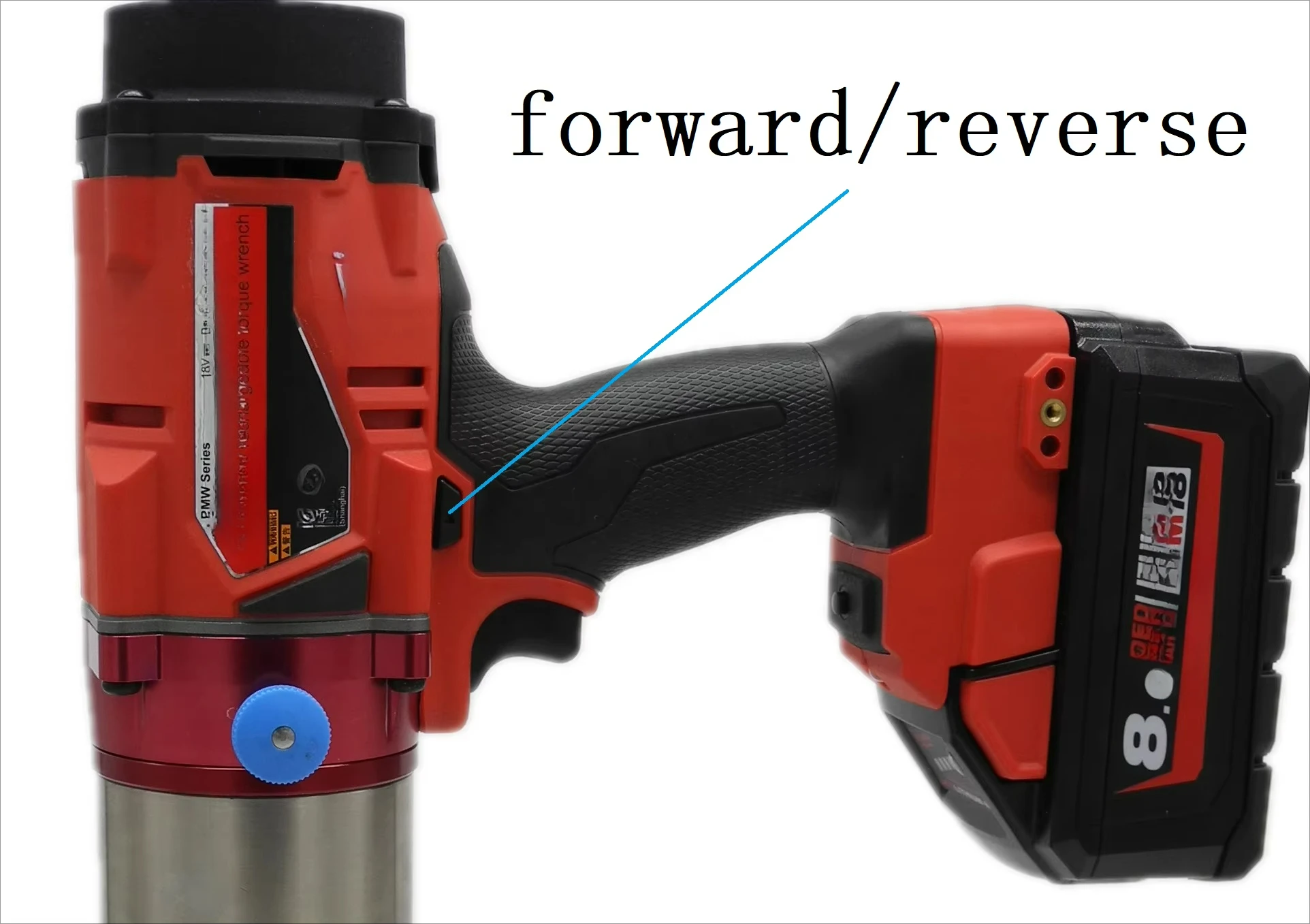 Multiplicateur de couple de clé dynamométrique sans fil de batterie au lithium de 800Nm
