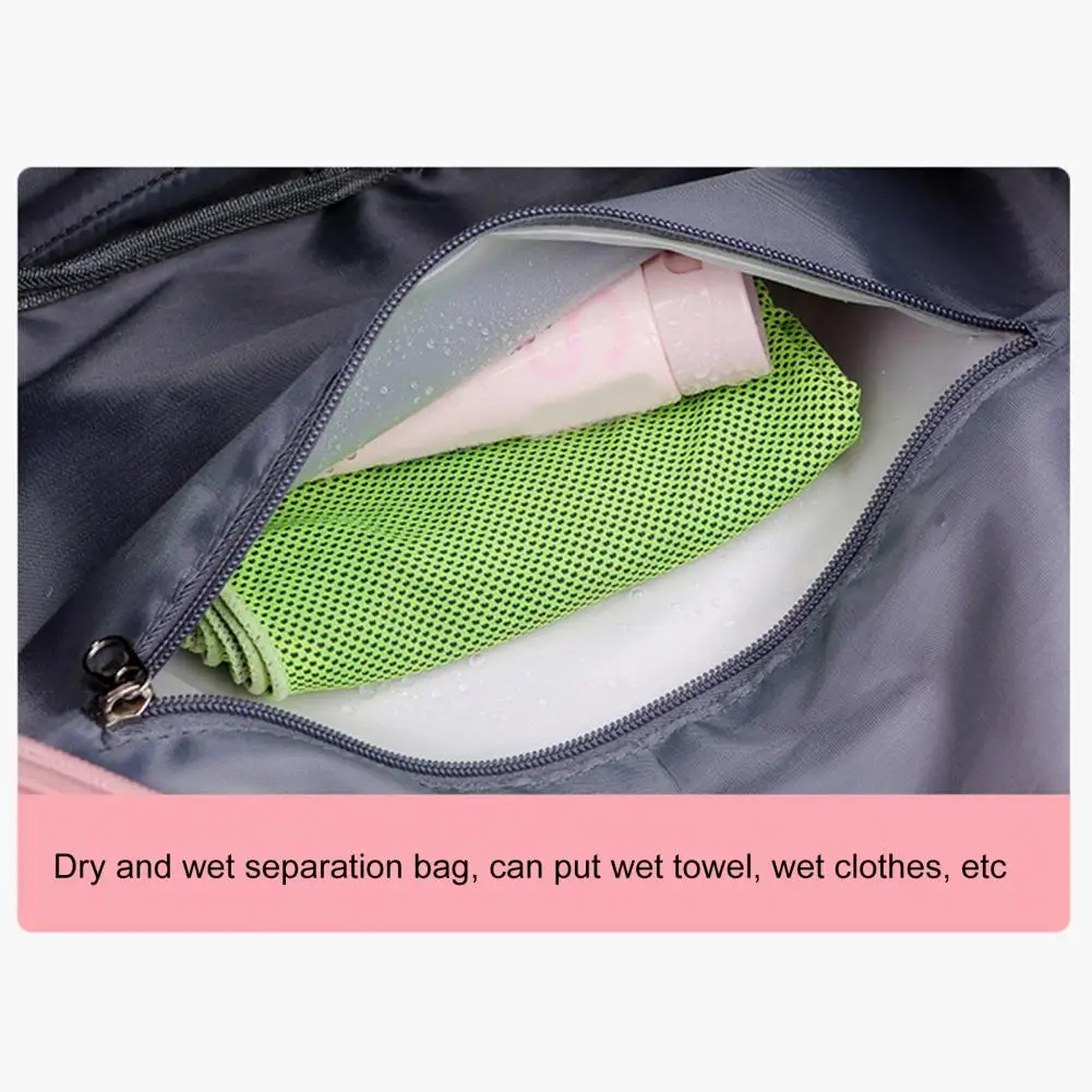 Wear-resistant Gym Bag  Multi-functional Lightweight Fitness Bag  Adults Swimming Exercise Overnight Bag