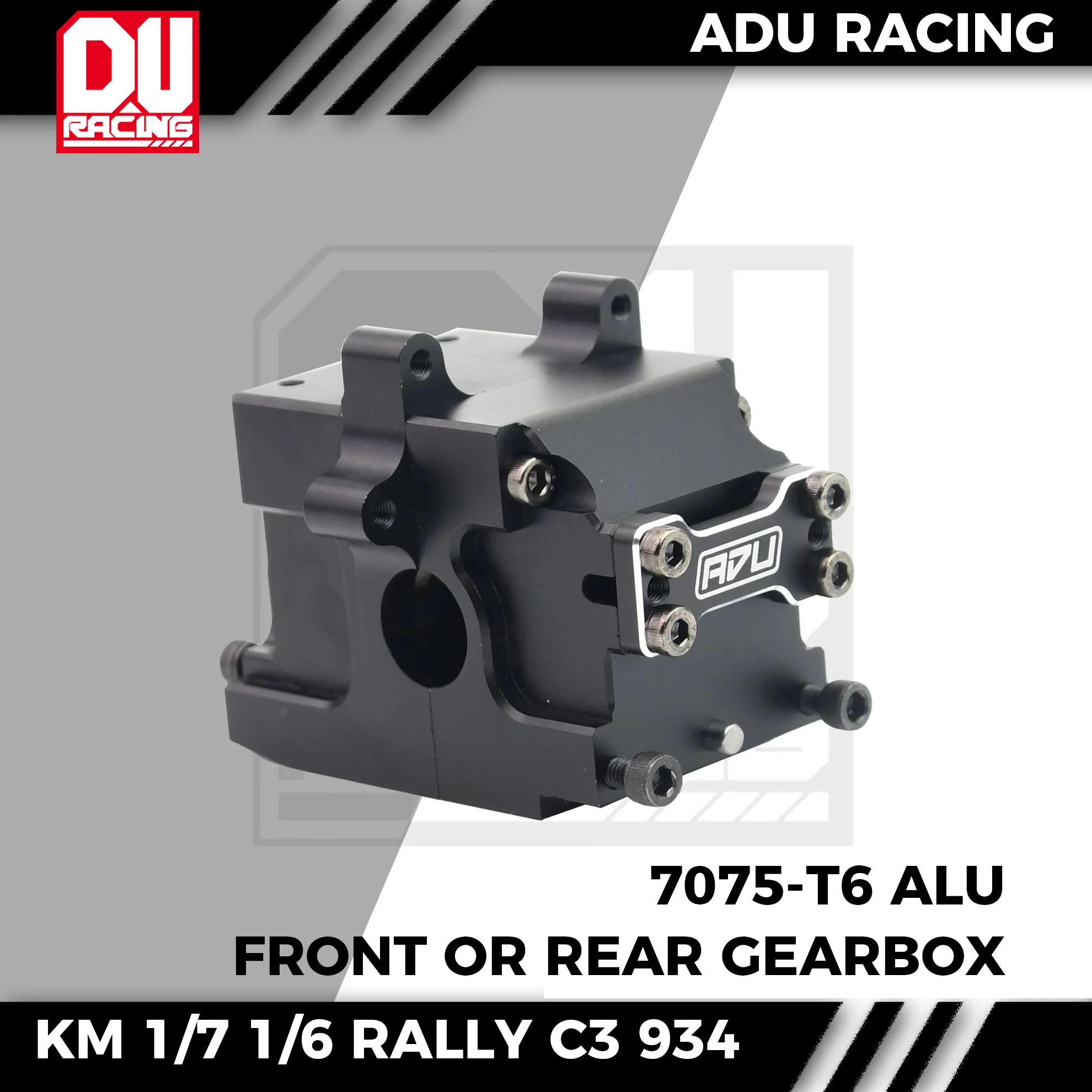 adu-racing-black-gearbox-case-set-cnc-7075-t6-aluminum-for-km-1-7-rally-c3-ford-primal-1-6-scale-porsche-934
