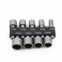 Powerful Socket Inner Hexagonal Wrench Hexagonal Handle Screwdriver Socket Extension Rod Pneumatic Screwdriver Insert Tool Set 6