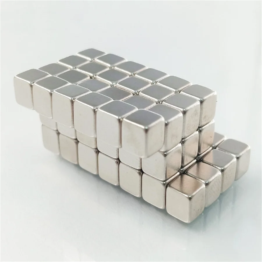 10*10*10mm/20*20*20mm Neodymium Magnet Cube Magnetic Block Extra Strong Magnets Neodymium Iron Boron Permanent Magnetic