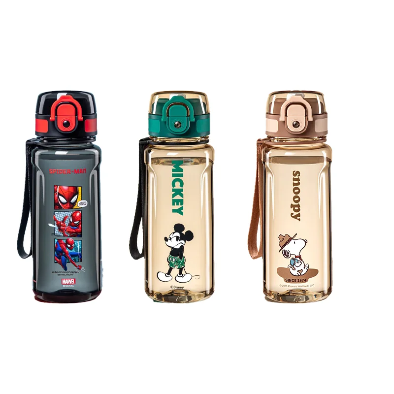 

720 мл Совместная чашка для воды Disney для мальчиков, чашка для прямого питья на лето, специально для учащихся начальной школы, выход в школу