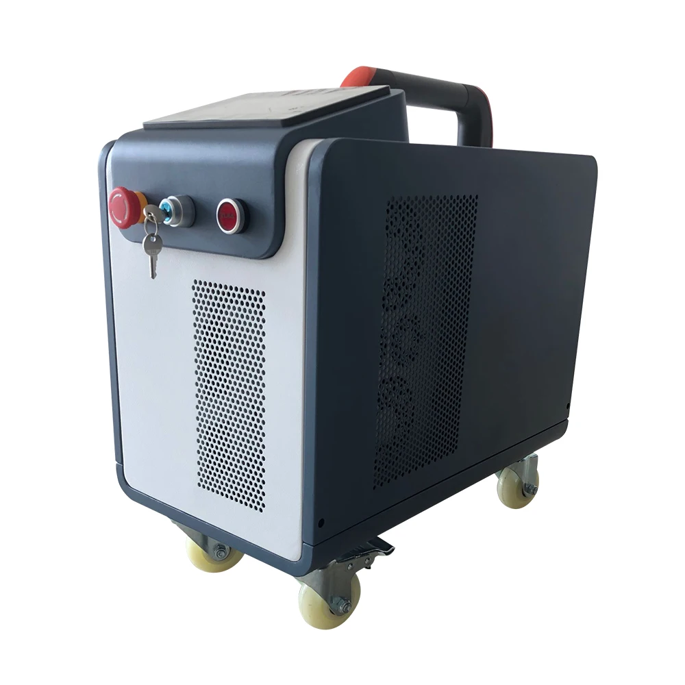 New 200W 300W 500W 100W Pulse Laser Cleaning Machine Rust Removal Oil Dust Paint Remover Lazer Cleaner Mini Cabinet