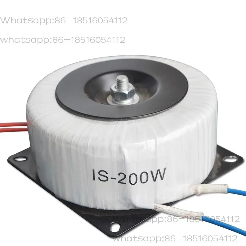 Isolation transformer 220V to 220V, 220V to 220V, 1:1 low-frequency single-phase safety toroidal transformer 100W