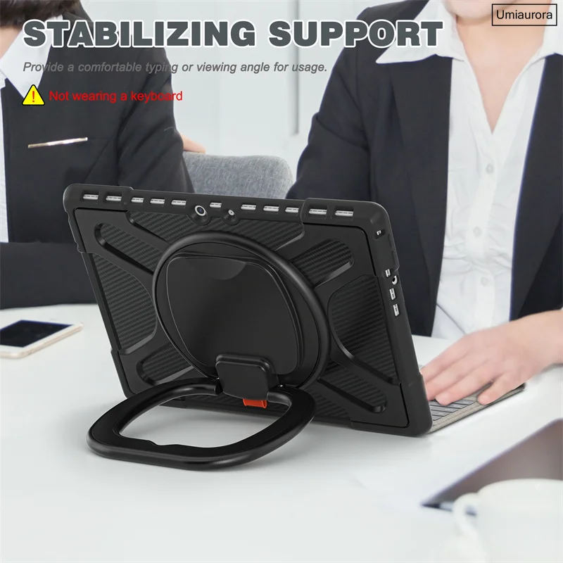 Tablet Case for Microsoft Surface Pro 5 6 7 8 9 13" Go 2 3 10.5 Pro4 Pro5 Pro6 Pro7 12.3 inch Case Stand Shockproof Cover Shell