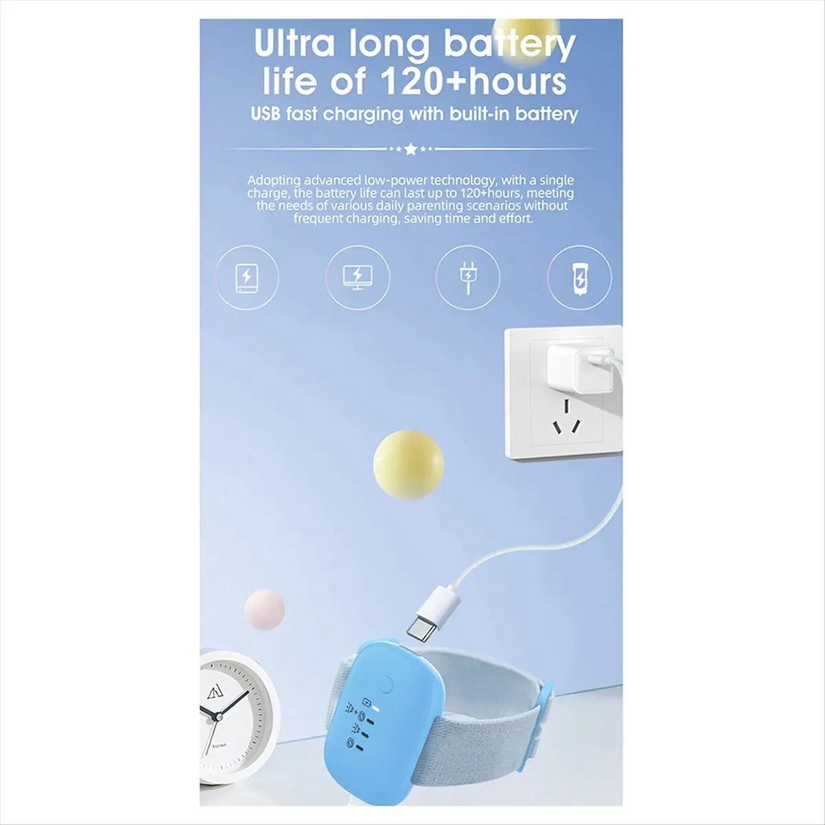 goodDT New Wired Baby Bedwetting Alarm Pee Alarm for Boys Grils Kids Potty Training Elder Care 3 Alarm Modes Magnetic Suction