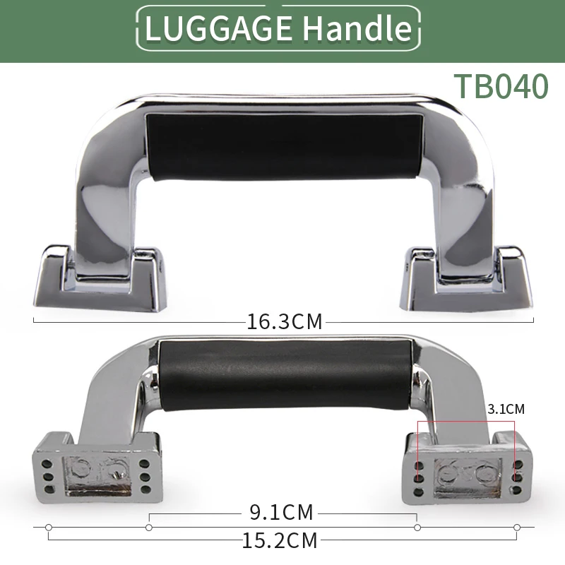 Trolley Case Luggage Plastic Hard Handle Password Boxs Hards Lift Lever Password Luggage Accessories Replacement Hards Handle