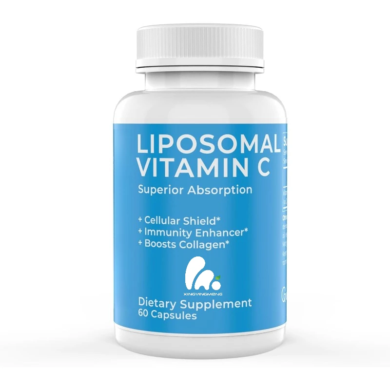 Liposomal Vitamin C 60 Capsules for Immune Support | Maximum Absorbent Antioxidant Supported by Cells | Pure Ascorbic Acid