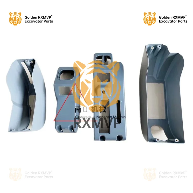 For Shantui Jcm 908/912/913/924c Armrest Box Decorative Panel Control Rod Armrest Shell Interior Panel Excavator Accessories