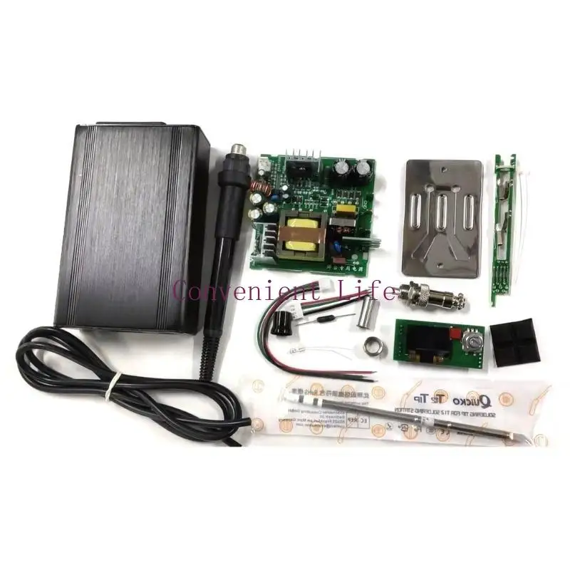 L1EE T12 Led محطة لحام الحديد Led الاهتزاز التبديل وجديد 24 فولت الاهتزاز التبديل إمدادات الطاقة متحكم في درجة الحرارة #3