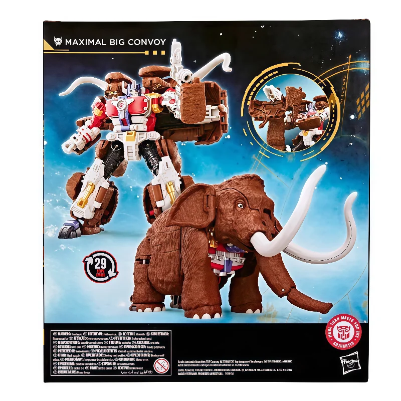 In Stock Hasbro Transformers Classic Toys Age of The Primes Leader Mammoth Optimus Prime Anime Action Figure Model Collect Toys