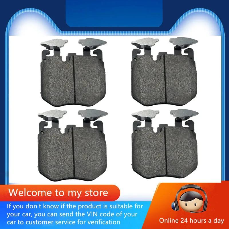 Front Brake Pads-60055 For Bmw G07 G06 G05 G18 F98 F97 G15 G12 G32 G16 G14 G30 G20 / Auto Parts